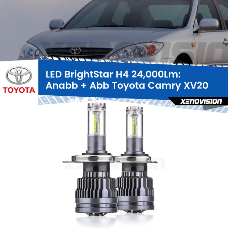 <strong>Kit Anabbaglianti LED per Toyota Camry</strong> XV20 1996 - 1999</strong>: 24.000Lumen, canbus, fatti per durare. Qualità Massima Garantita.