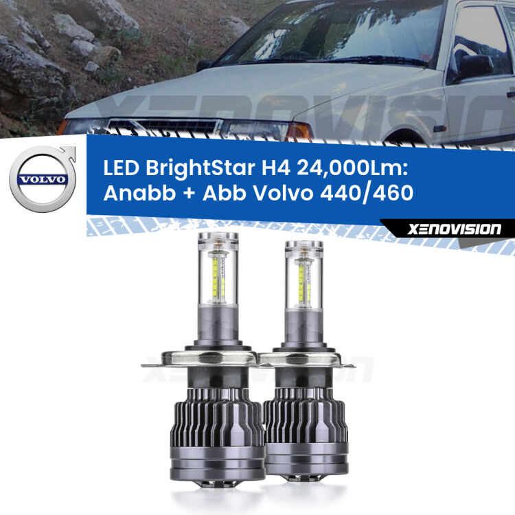 <strong>Kit Anabbaglianti LED per Volvo 440/460</strong>  1988 - 1996</strong>: 24.000Lumen, canbus, fatti per durare. Qualità Massima Garantita.