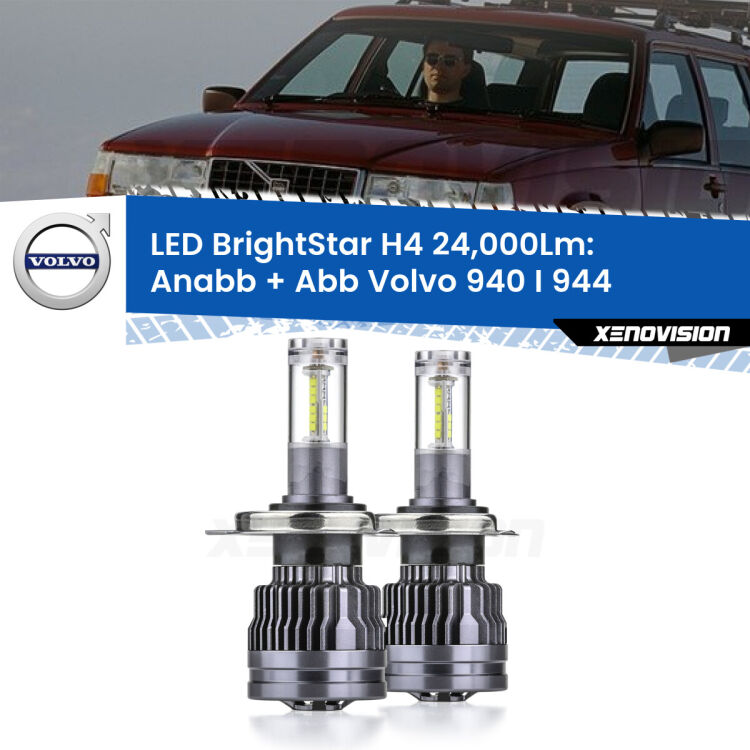 <strong>Kit Anabbaglianti LED per Volvo 940 I</strong> 944 1990 - 1994</strong>: 24.000Lumen, canbus, fatti per durare. Qualità Massima Garantita.