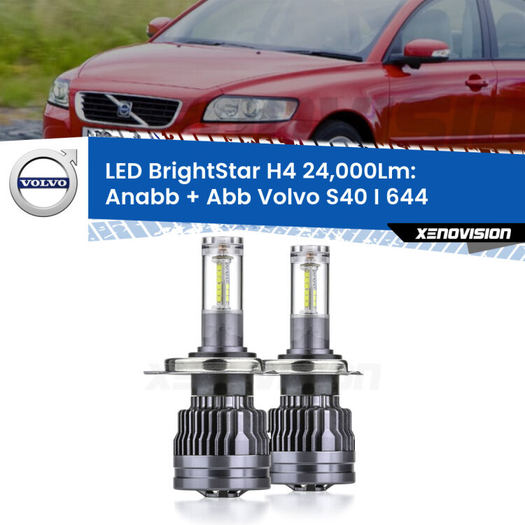 <strong>Kit Anabbaglianti LED per Volvo S40 I</strong> 644 a parabola singola</strong>: 24.000Lumen, canbus, fatti per durare. Qualità Massima Garantita.