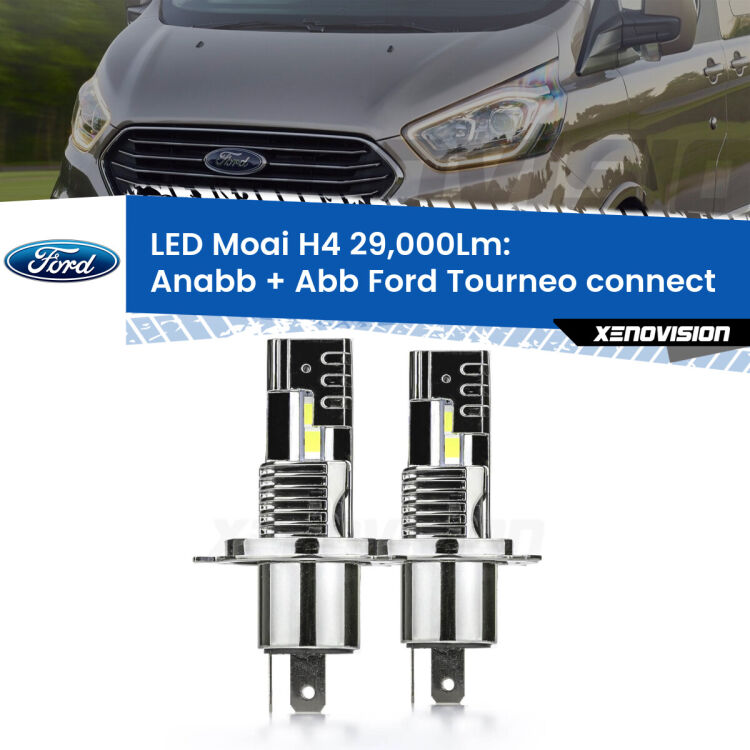 <strong>Kit Anabbaglianti LED per Ford Tourneo connect</strong>  2002 - 2013</strong>: 29.000Lumen, canbus, fatti per durare. Qualità Massima Garantita.