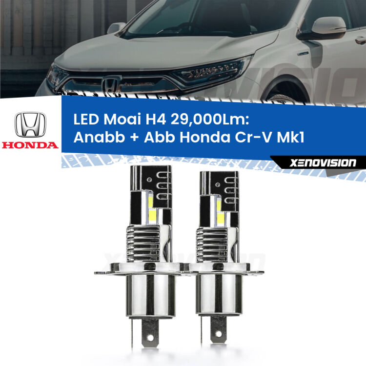 <strong>Kit Anabbaglianti LED per Honda Cr-V</strong> Mk1 1995 - 2000</strong>: 29.000Lumen, canbus, fatti per durare. Qualità Massima Garantita.