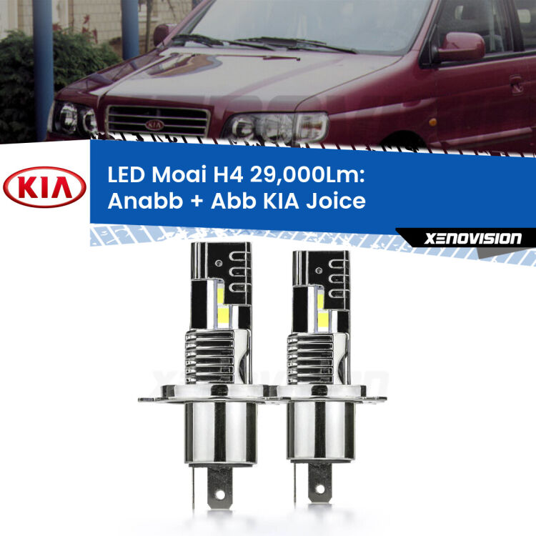 <strong>Kit Anabbaglianti LED per KIA Joice</strong>  2000 - 2003</strong>: 29.000Lumen, canbus, fatti per durare. Qualità Massima Garantita.