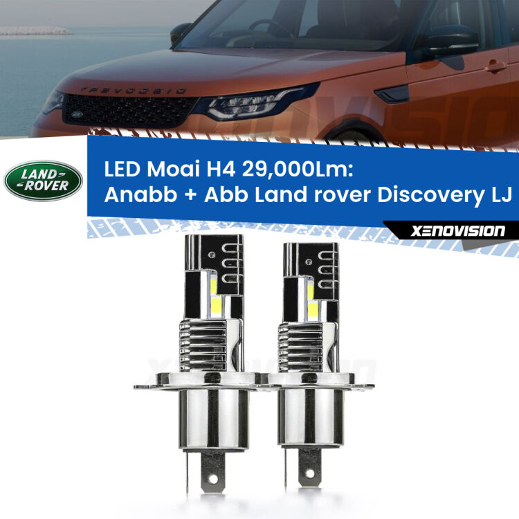 <strong>Kit Anabbaglianti LED per Land rover Discovery</strong> LJ 1989 - 1998</strong>: 29.000Lumen, canbus, fatti per durare. Qualità Massima Garantita.