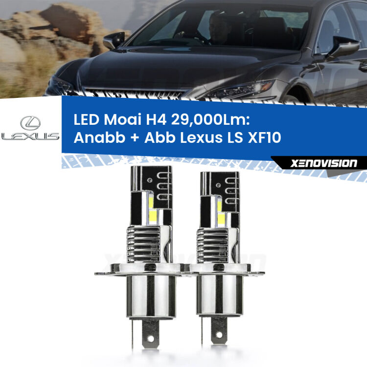 <strong>Kit Anabbaglianti LED per Lexus LS</strong> XF10 1989 - 1994</strong>: 29.000Lumen, canbus, fatti per durare. Qualità Massima Garantita.