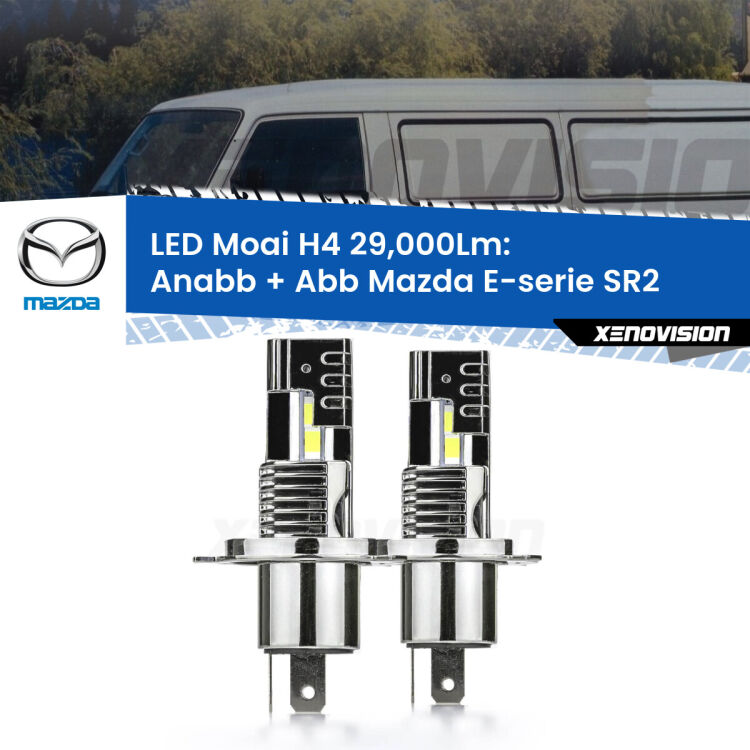 <strong>Kit Anabbaglianti LED per Mazda E-serie</strong> SR2 1985 - 2003</strong>: 29.000Lumen, canbus, fatti per durare. Qualità Massima Garantita.