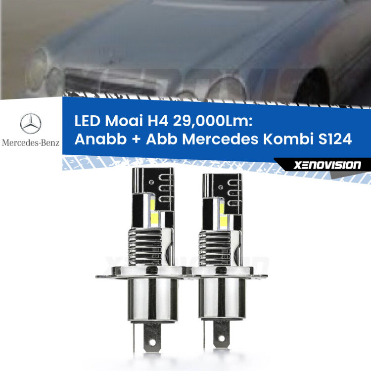 <strong>Kit Anabbaglianti LED per Mercedes Kombi</strong> S124 1985 - 1993</strong>: 29.000Lumen, canbus, fatti per durare. Qualità Massima Garantita.