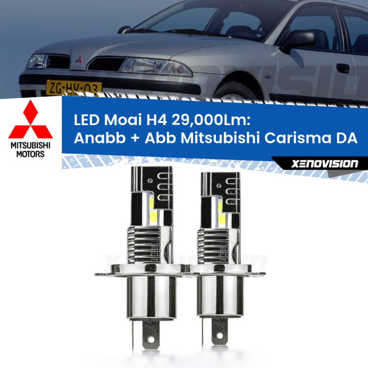 <strong>Kit Anabbaglianti LED per Mitsubishi Carisma</strong> DA 1995 - 2006</strong>: 29.000Lumen, canbus, fatti per durare. Qualità Massima Garantita.