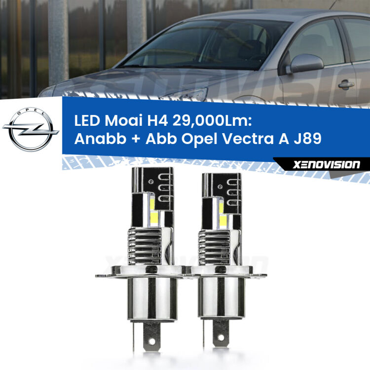 <strong>Kit Anabbaglianti LED per Opel Vectra A</strong> J89 1988 - 1995</strong>: 29.000Lumen, canbus, fatti per durare. Qualità Massima Garantita.