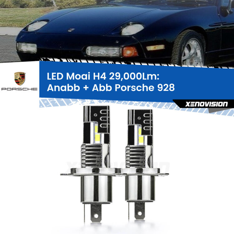 <strong>Kit Anabbaglianti LED per Porsche 928</strong>  1977 - 1995</strong>: 29.000Lumen, canbus, fatti per durare. Qualità Massima Garantita.