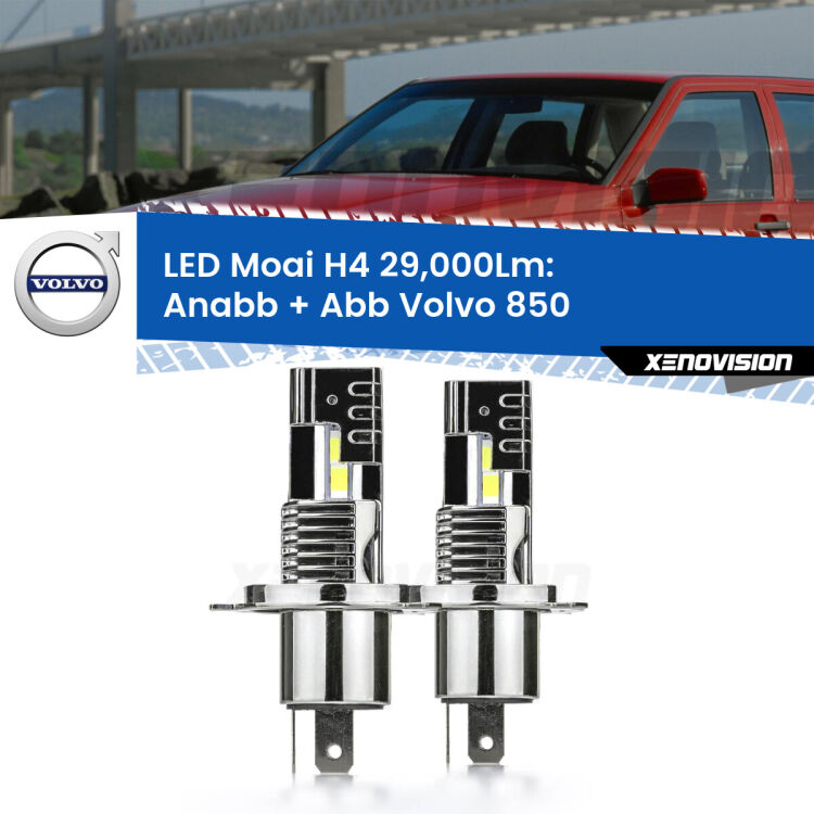 <strong>Kit Anabbaglianti LED per Volvo 850</strong>  a parabola singola</strong>: 29.000Lumen, canbus, fatti per durare. Qualità Massima Garantita.