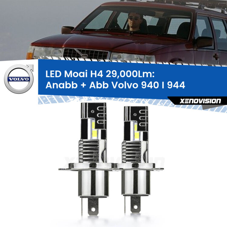 <strong>Kit Anabbaglianti LED per Volvo 940 I</strong> 944 1990 - 1994</strong>: 29.000Lumen, canbus, fatti per durare. Qualità Massima Garantita.