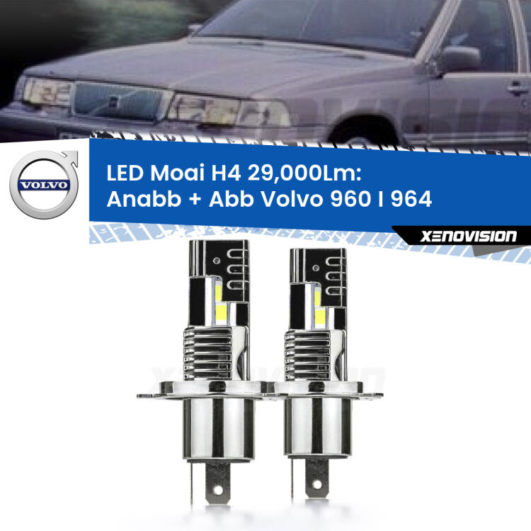 <strong>Kit Anabbaglianti LED per Volvo 960 I</strong> 964 1990 - 1994</strong>: 29.000Lumen, canbus, fatti per durare. Qualità Massima Garantita.