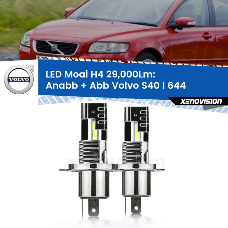 <strong>Kit Anabbaglianti LED per Volvo S40 I</strong> 644 a parabola singola</strong>: 29.000Lumen, canbus, fatti per durare. Qualità Massima Garantita.