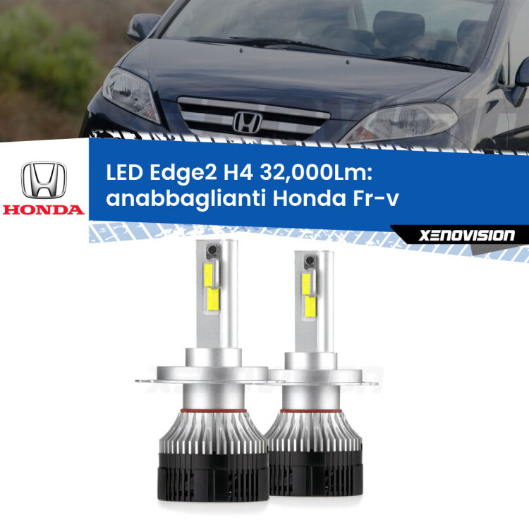 <p><strong>Kit anabbaglianti LED H4 per Honda Fr-v</strong>  2004 - 2009. </strong>Potenza smisurata, taglio di luce perfetto. Super canbus. Qualità Massima.</p>