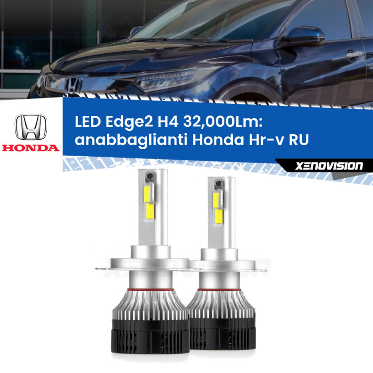 <p><strong>Kit anabbaglianti LED H4 per Honda Hr-v</strong> RU a parabola singola. </strong>Potenza smisurata, taglio di luce perfetto. Super canbus. Qualità Massima.</p>