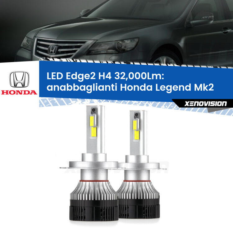 <p><strong>Kit anabbaglianti LED H4 per Honda Legend</strong> Mk2 1991 - 1996. </strong>Potenza smisurata, taglio di luce perfetto. Super canbus. Qualità Massima.</p>