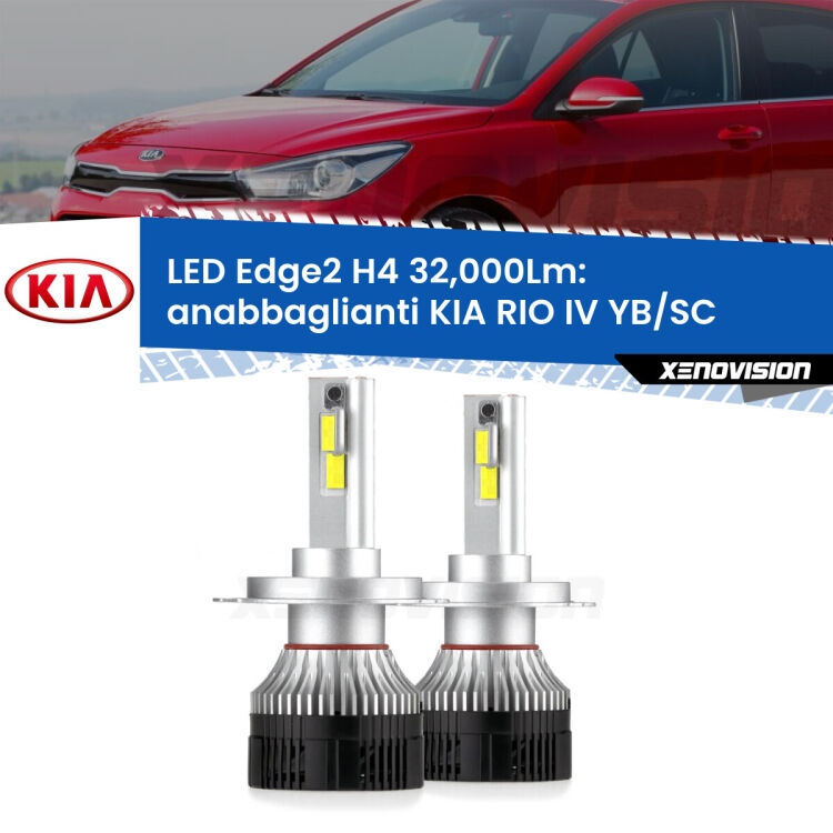 <p><strong>Kit anabbaglianti LED H4 per KIA RIO IV</strong> YB/SC fari a parabola. </strong>Potenza smisurata, taglio di luce perfetto. Super canbus. Qualità Massima.</p>