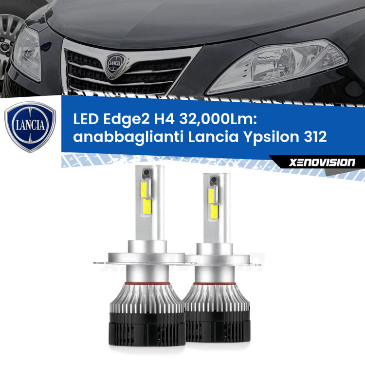 <p><strong>Kit anabbaglianti LED H4 per Lancia Ypsilon</strong> 312 2011 in poi. </strong>Potenza smisurata, taglio di luce perfetto. Super canbus. Qualità Massima.</p>