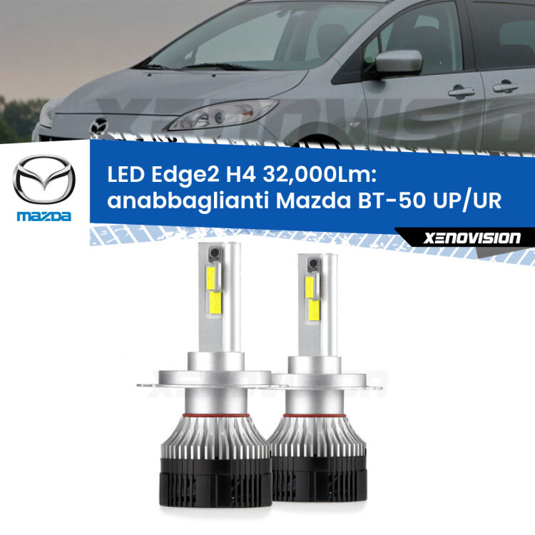 <p><strong>Kit anabbaglianti LED H4 per Mazda BT-50</strong> UP/UR 2011 in poi. </strong>Potenza smisurata, taglio di luce perfetto. Super canbus. Qualità Massima.</p>