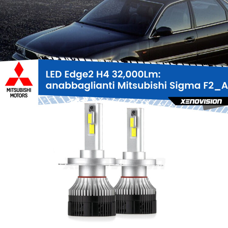 <p><strong>Kit anabbaglianti LED H4 per Mitsubishi Sigma</strong> F2_A, F1_A 1990 - 1996. </strong>Potenza smisurata, taglio di luce perfetto. Super canbus. Qualità Massima.</p>