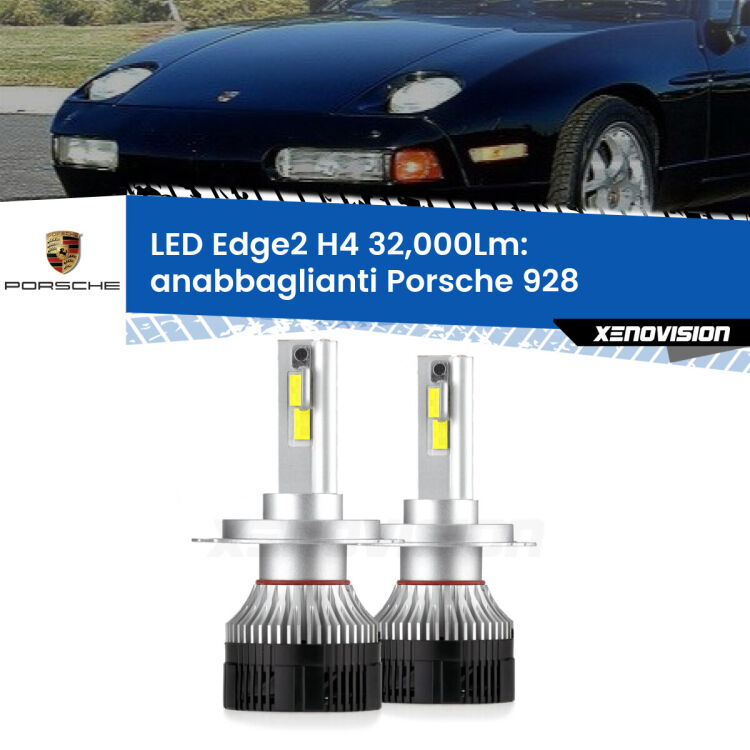 <p><strong>Kit anabbaglianti LED H4 per Porsche 928</strong>  1977 - 1995. </strong>Potenza smisurata, taglio di luce perfetto. Super canbus. Qualità Massima.</p>