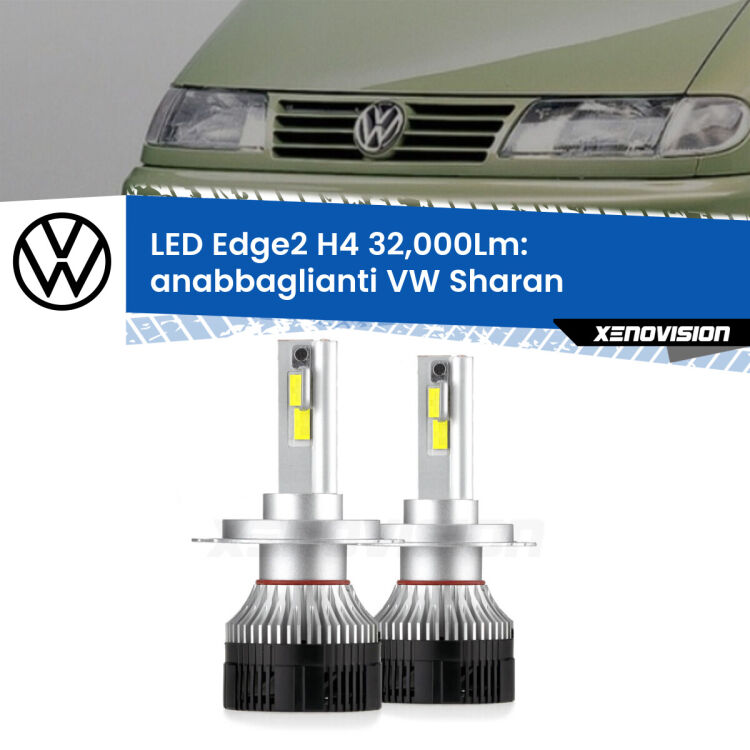 <p><strong>Kit anabbaglianti LED H4 per VW Sharan</strong>  a parabola singola. </strong>Potenza smisurata, taglio di luce perfetto. Super canbus. Qualità Massima.</p>