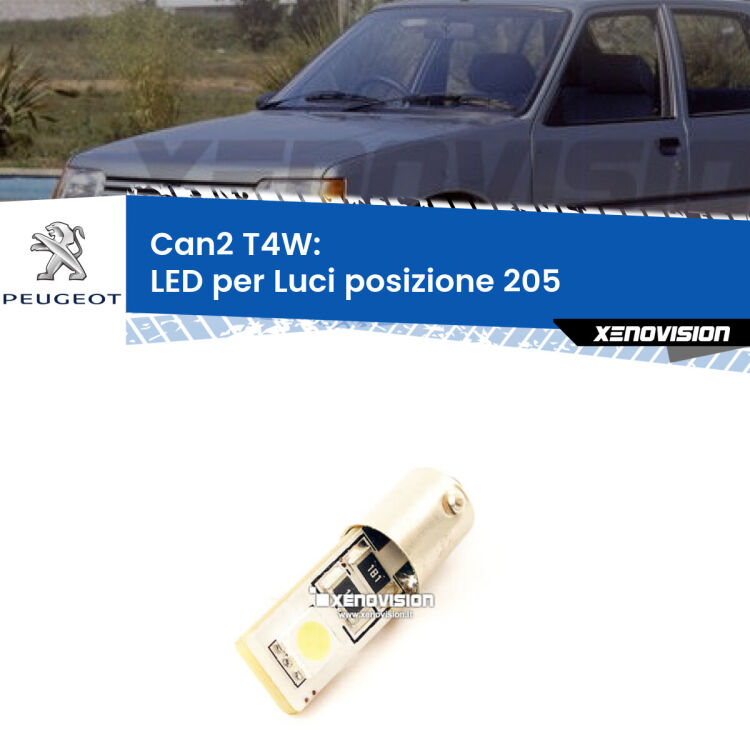 <p><span style="color: #626262;">2.0x volte più luce. LED Heavy Duty: indistruttibile. LED ideale per</span><span style="color: #626262;"> </span><span style="color: #626262;">luci posizione </span><span style="color: #626262;">Peugeot 205.</span></p>