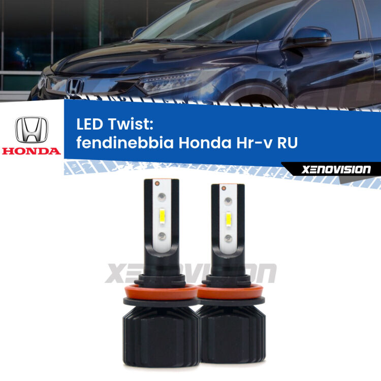 <strong>Kit fendinebbia LED</strong> per <strong>Honda Hr-v</strong> RU 2013 in poi. Compatte, impermeabili, senza ventola: praticamente indistruttibili. Top Quality.