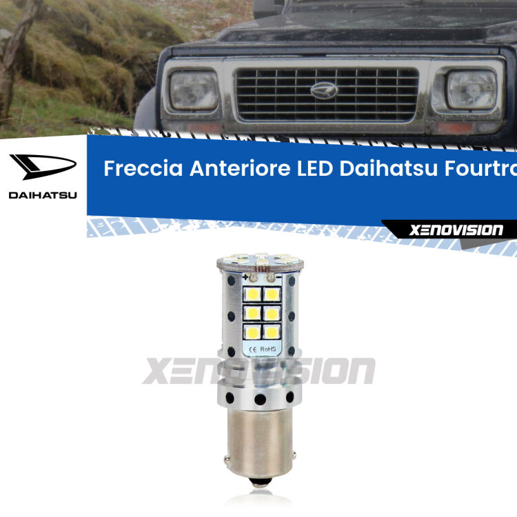 <strong>LED </strong><strong>P21W</strong><strong> p</strong><strong><strong>e</strong>r freccia anteriore Daihatsu Fourtrak</strong>. 8x volte più luce, No Hyperflash, dimensioni compatte. Qualità Massima.