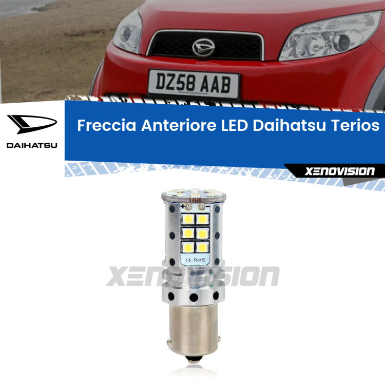 <strong>LED </strong><strong>P21W</strong><strong> p</strong><strong><strong>e</strong>r freccia anteriore Daihatsu Terios</strong>. 8x volte più luce, No Hyperflash, dimensioni compatte. Qualità Massima.