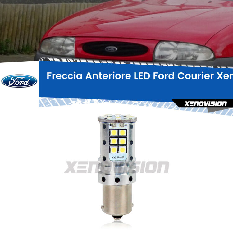 <strong>LED </strong><strong>P21W</strong><strong> p</strong><strong><strong>e</strong>r freccia anteriore Ford Courier</strong>. 8x volte più luce, No Hyperflash, dimensioni compatte. Qualità Massima.