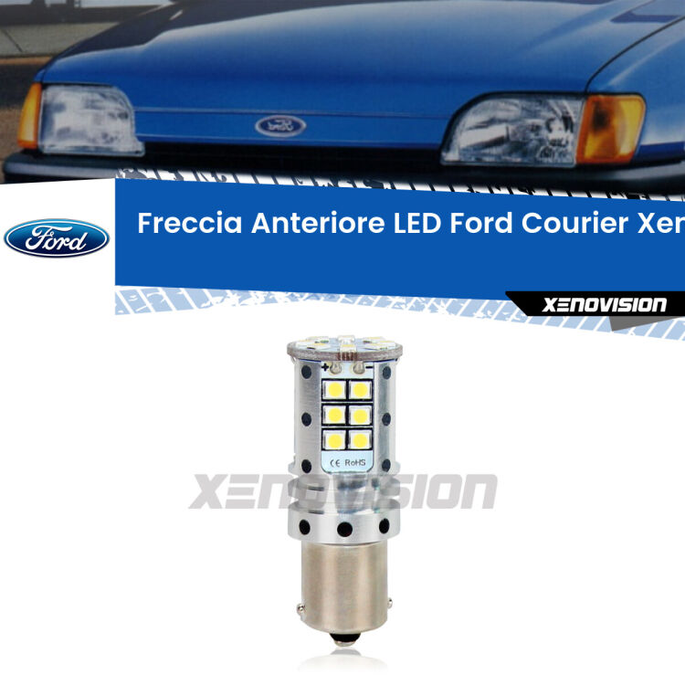 <strong>LED </strong><strong>P21W</strong><strong> p</strong><strong><strong>e</strong>r freccia anteriore Ford Courier</strong>. 8x volte più luce, No Hyperflash, dimensioni compatte. Qualità Massima.