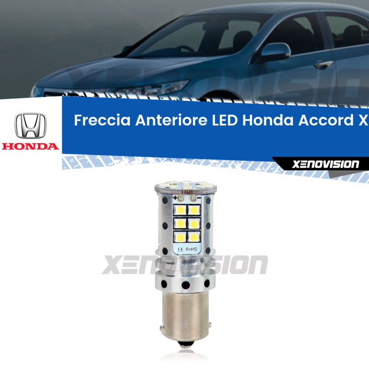 <strong>LED </strong><strong>P21W</strong><strong> p</strong><strong><strong>e</strong>r freccia anteriore Honda Accord</strong>. 8x volte più luce, No Hyperflash, dimensioni compatte. Qualità Massima.