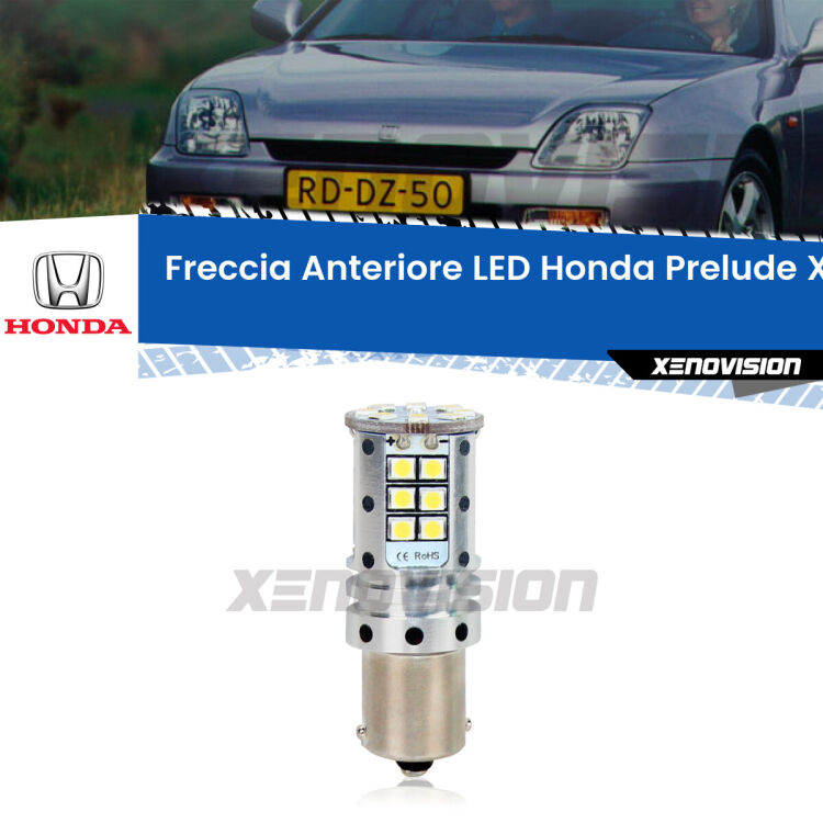 <strong>LED </strong><strong>P21W</strong><strong> p</strong><strong><strong>e</strong>r freccia anteriore Honda Prelude</strong>. 8x volte più luce, No Hyperflash, dimensioni compatte. Qualità Massima.