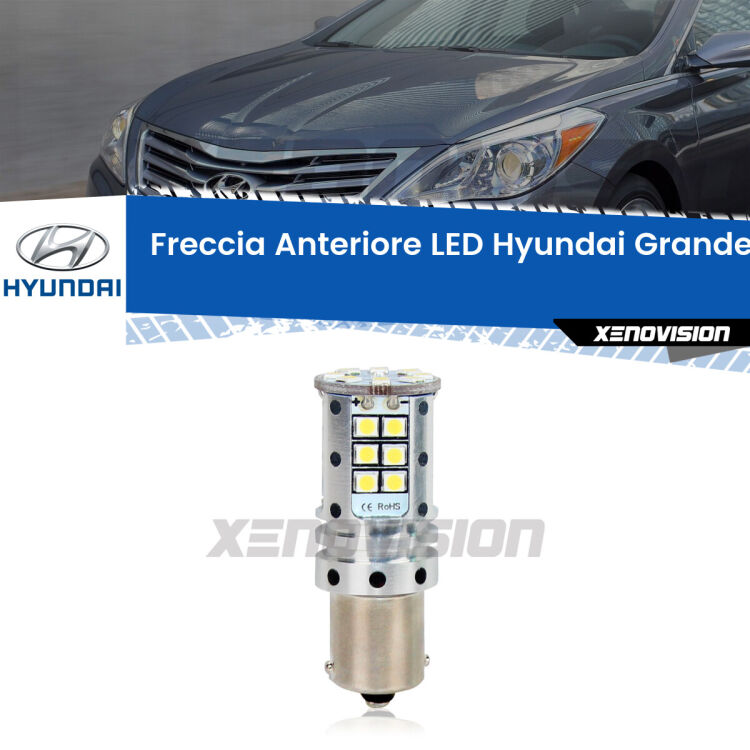 <strong>LED </strong><strong>P21W</strong><strong> p</strong><strong><strong>e</strong>r freccia anteriore Hyundai Grandeur</strong>. 8x volte più luce, No Hyperflash, dimensioni compatte. Qualità Massima.