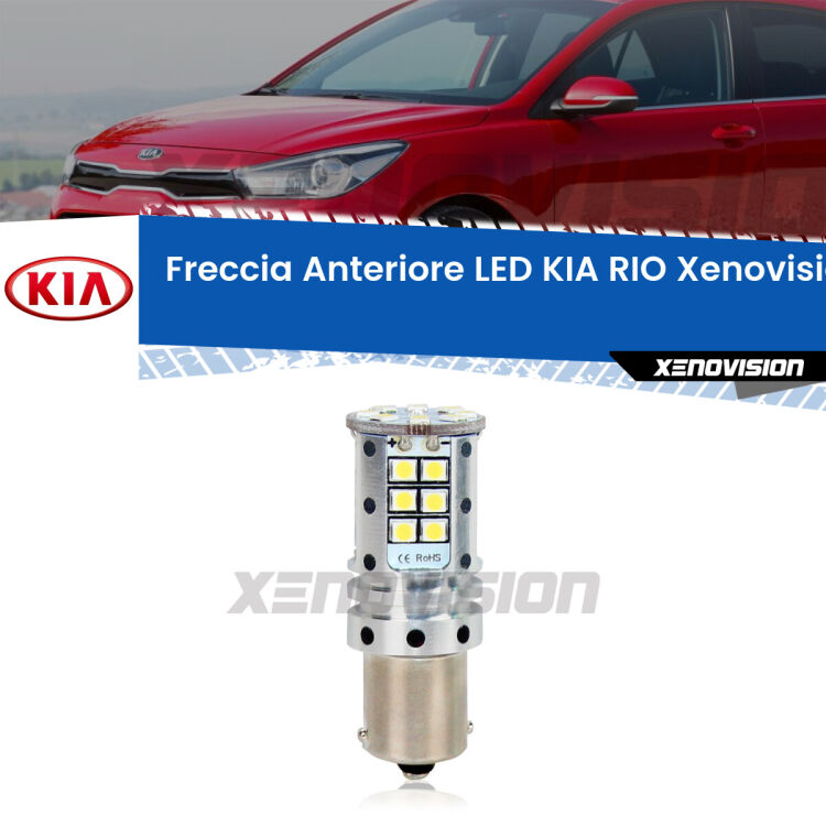 <strong>LED </strong><strong>P21W</strong><strong> p</strong><strong><strong>e</strong>r freccia anteriore KIA RIO</strong>. 8x volte più luce, No Hyperflash, dimensioni compatte. Qualità Massima.