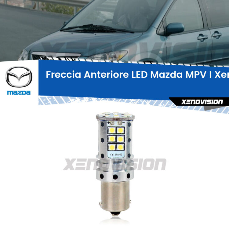 <strong>LED </strong><strong>P21W</strong><strong> p</strong><strong><strong>e</strong>r freccia anteriore Mazda MPV I</strong>. 8x volte più luce, No Hyperflash, dimensioni compatte. Qualità Massima.