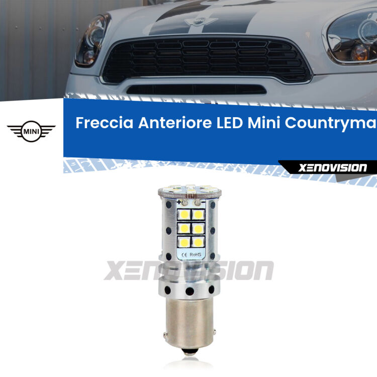 <strong>LED </strong><strong>P21W</strong><strong> p</strong><strong><strong>e</strong>r freccia anteriore Mini Countryman</strong>. 8x volte più luce, No Hyperflash, dimensioni compatte. Qualità Massima.