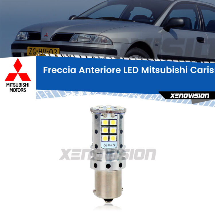 <strong>LED </strong><strong>P21W</strong><strong> p</strong><strong><strong>e</strong>r freccia anteriore Mitsubishi Carisma</strong>. 8x volte più luce, No Hyperflash, dimensioni compatte. Qualità Massima.