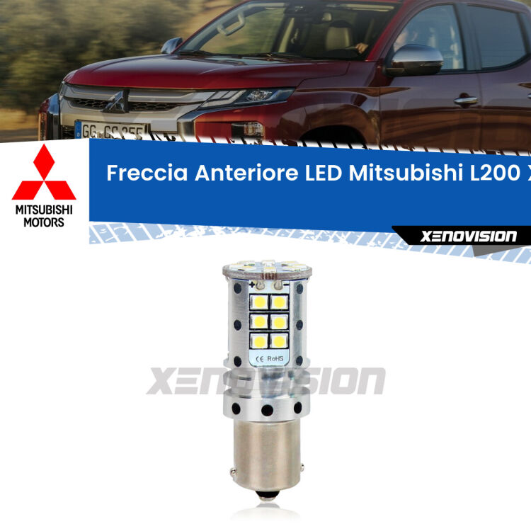 <strong>LED </strong><strong>P21W</strong><strong> p</strong><strong><strong>e</strong>r freccia anteriore Mitsubishi L200</strong>. 8x volte più luce, No Hyperflash, dimensioni compatte. Qualità Massima.