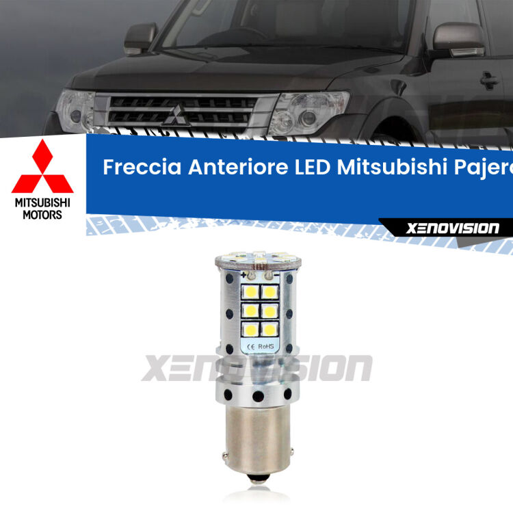 <strong>LED </strong><strong>P21W</strong><strong> p</strong><strong><strong>e</strong>r freccia anteriore Mitsubishi Pajero II</strong>. 8x volte più luce, No Hyperflash, dimensioni compatte. Qualità Massima.