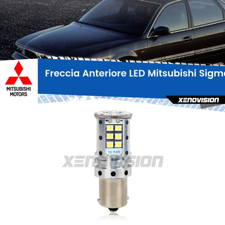 <strong>LED </strong><strong>P21W</strong><strong> p</strong><strong><strong>e</strong>r freccia anteriore Mitsubishi Sigma</strong>. 8x volte più luce, No Hyperflash, dimensioni compatte. Qualità Massima.