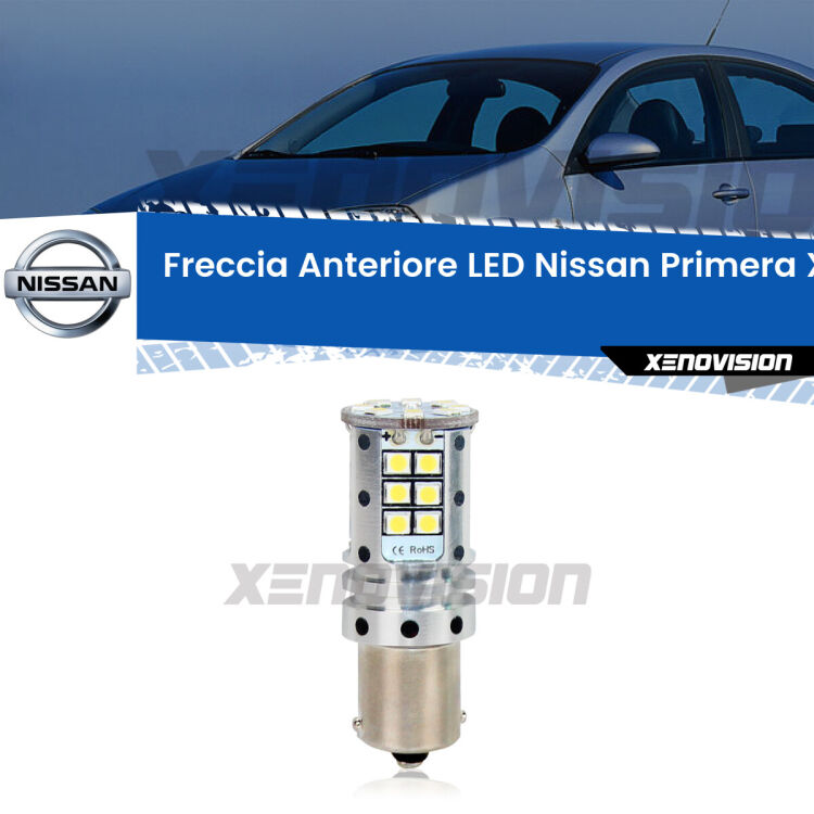 <strong>LED </strong><strong>P21W</strong><strong> p</strong><strong><strong>e</strong>r freccia anteriore Nissan Primera</strong>. 8x volte più luce, No Hyperflash, dimensioni compatte. Qualità Massima.