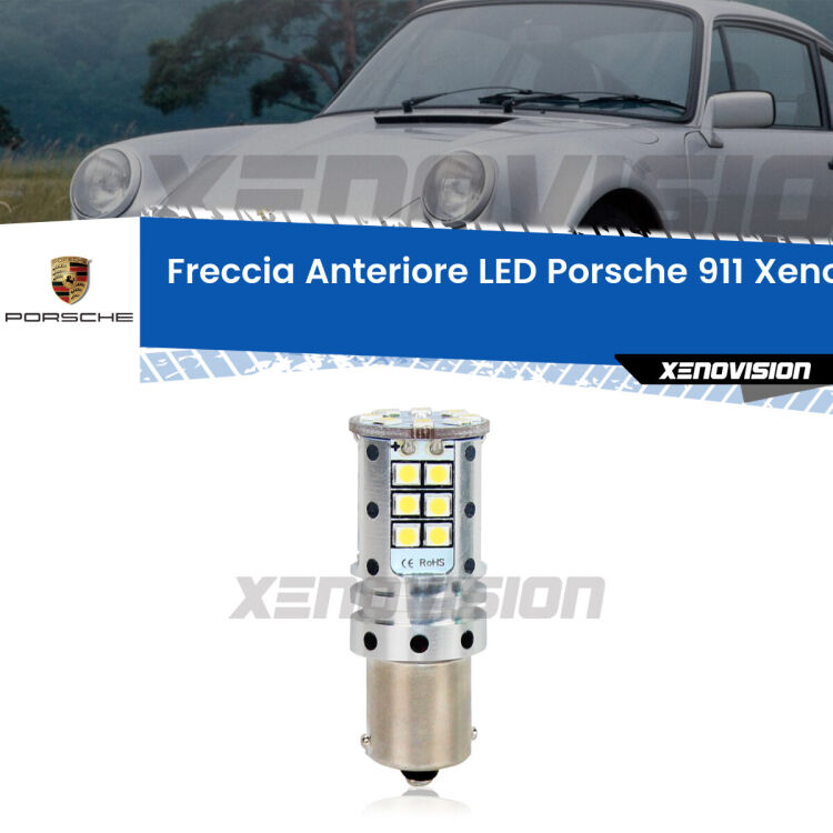 <strong>LED </strong><strong>P21W</strong><strong> p</strong><strong><strong>e</strong>r freccia anteriore Porsche 911</strong>. 8x volte più luce, No Hyperflash, dimensioni compatte. Qualità Massima.