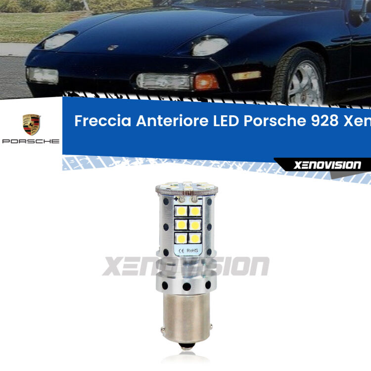 <strong>LED </strong><strong>P21W</strong><strong> p</strong><strong><strong>e</strong>r freccia anteriore Porsche 928</strong>. 8x volte più luce, No Hyperflash, dimensioni compatte. Qualità Massima.