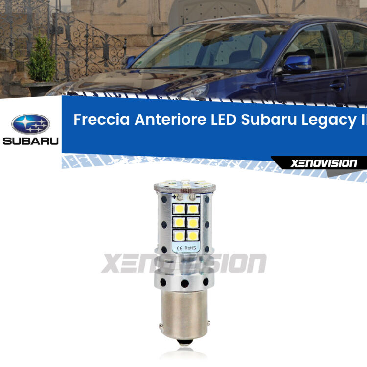 <strong>LED </strong><strong>P21W</strong><strong> p</strong><strong><strong>e</strong>r freccia anteriore Subaru Legacy II</strong>. 8x volte più luce, No Hyperflash, dimensioni compatte. Qualità Massima.