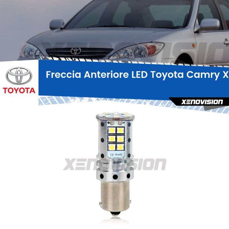 <strong>LED </strong><strong>P21W</strong><strong> p</strong><strong><strong>e</strong>r freccia anteriore Toyota Camry</strong>. 8x volte più luce, No Hyperflash, dimensioni compatte. Qualità Massima.