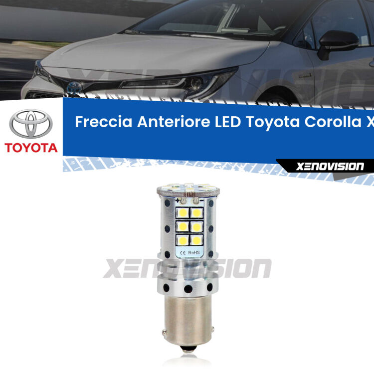 <strong>LED </strong><strong>P21W</strong><strong> p</strong><strong><strong>e</strong>r freccia anteriore Toyota Corolla</strong>. 8x volte più luce, No Hyperflash, dimensioni compatte. Qualità Massima.