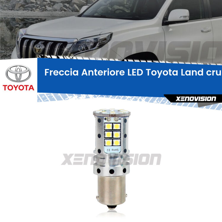 <strong>LED </strong><strong>P21W</strong><strong> p</strong><strong><strong>e</strong>r freccia anteriore Toyota Land cruiser</strong>. 8x volte più luce, No Hyperflash, dimensioni compatte. Qualità Massima.